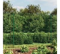 vidaXL Draadgaashek met flens 1,4x10 m groen154163 G