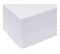 Vidaxl Drap Housse Blanc 200 X 160 Cm Coton