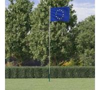 Drapeau de l'Europe et mât 6,23 m Aluminium 3147114