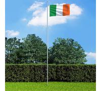 Drapeau Irlande Evénements Sportifs Drapeau National Fête Jardin Extérieur Durable Robuste Equipé de Deux Oillets 90x150 cm 146049