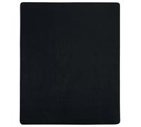 Vidaxl Draps-Housses Jersey 2 Pcs Noir 140x200 Cm Coton