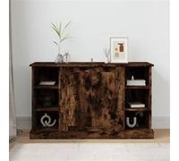 vidaXL Dressoir 100x35,5x60 cm bewerkt hout gerookt eikenkleurig816445 Marron G