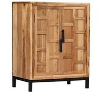 vidaXL Dressoir 60x35x76 cm massief acaciahout bruin246135 Brun G