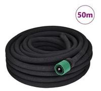 vidaXL Druppelslang voor irrigatie 1/2 aansluitstuk 50 m40915 Noir G