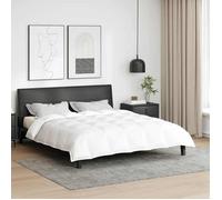 vidaXL Duvet 2-en-1 Blanc 240 x 220 cm Plume 42007672
