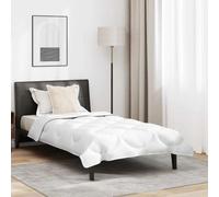 Vidaxl Duvet Avec Oreiller 2 Pcs Blanc 140 X 220 Cm Microfibre
