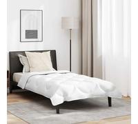 Vidaxl Duvet Avec Oreiller 2 Pcs Blanc 155 X 220 Cm Microfibre