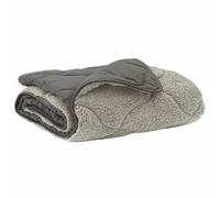 vidaXL Duvet complet toute l'année Matelassé Gris clair 135 x 200 cm