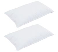 vidaXL Duvet d'hiver avec oreiller 3 pcs Blanc 200 x 200 cm Microfibre