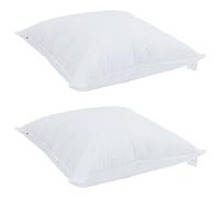vidaXL Duvet toutes saisons 3 pcs Blanc 240 x 200 cm Microfibre