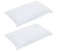 vidaXL Duvet toutes saisons 3 pcs Blanc 240 x 200 cm Microfibre