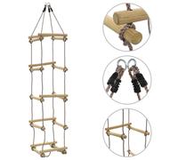 Vidaxl éChelle De Corde Pour Enfants 200 Cm Bois