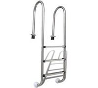 vidaXL Échelle de Piscine à 3 Marches Escalier de Sécurité Résistant INOX 304