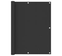 Vidaxl Écran De Balcon Anthracite 120x500 Cm Tissu Oxford