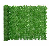 vidaXL Brise-vue Écran de balcon 500 x 150 cm Polyéthylène Anti-UV Vert