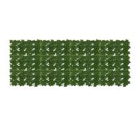 vidaXL Écran de balcon avec feuilles Vert 200 x 75 cm