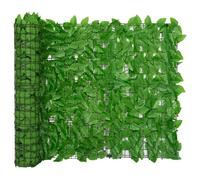Vidaxl Écran De Balcon Avec Feuilles Vert 400x100 Cm Vert