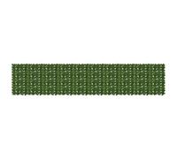 vidaXL Écran de balcon avec feuilles Vert 500 x 100 cm, Housse de balcon, feuillage artificiel moderne, écran de lierre, déco de jardin, barrière d'intimité parfaite