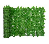 Vidaxl Écran De Balcon Avec Feuilles Vert 500x75 Cm Vert