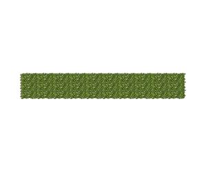 vidaXL Écran de balcon avec feuilles Vert et jaune 500 x 75 cm