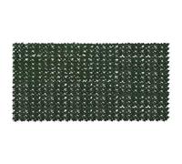 Canisse - brise-vue - brande Vidaxl Écran de balcon avec feuilles Vert foncé 300 x 150 cm