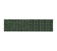 vidaXL Écran de balcon avec feuilles Vert foncé 400 x 100 cm