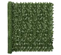 Vidaxl Écran De Balcon Avec Feuilles Vert Foncé 600x150 Cm Vert