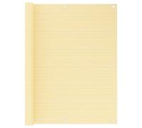 Vidaxl Écran De Balcon Beige 120x500 Cm Pehd Beige