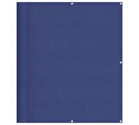 vidaXL Écran de balcon brise‑vue 120x700 cm Bleu 100% polyester Oxford