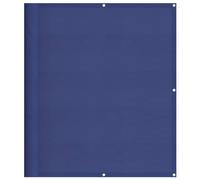 vidaXL Écran de balcon Brise-vue 120x800 cm Bleu 100% polyester Oxford