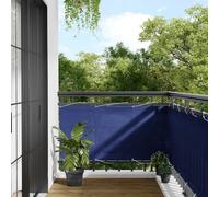 Vidaxl Écran De Balcon Bleu 75x800 Cm 100% Polyester Oxford