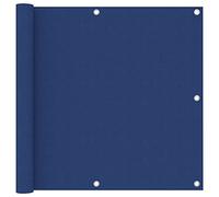 Balkonscherm 90x500 cm oxford stof blauw135014