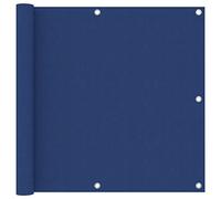 Écran de balcon Bleu 90x400 cm Tissu Oxford Bleu G