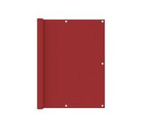 vidaXL Balkonscherm 120x400 cm oxford stof rood135041 Rouge G