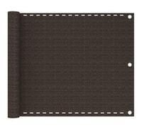 Ecran de Balcon 90x300 cm PEHD Brise-vue Brise-vent Jardin Extérieur vidaXL