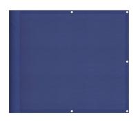 vidaXL Écran de Balcon, Brise-Vue de Jardin, Écran de Protection, Écran d'Intimité Terrasse Extérieur, Bleu 90x1000 cm 100% Polyester Oxford