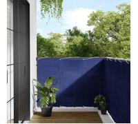 vidaXL Écran de balcon Brise-vue 120x800 cm Bleu 100% polyester Oxford
