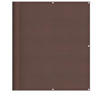 vidaXL Écran de Balcon, Brise-Vue de Jardin, Écran de Protection, Écran d'Intimité Terrasse Extérieur, Marron 120x1000 cm 100% Polyester Oxford