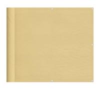 vidaXL Écran de balcon 90 x 300 cm 100% polyester Oxford Sable
