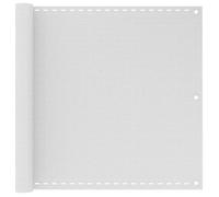 vidaXL Écran de balcon en PEHD 42322 – Blanc 90 x 400 cm