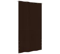 Vidaxl Écran De Balcon Marron 140x240 Cm Tissu Oxford Marron