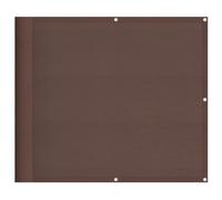 vidaXL Écran de Balcon Marron 90x800 cm 100% Polyester Oxford