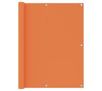 Vidaxl Écran De Balcon Orange 120x300 Cm Tissu Oxford Orange
