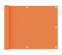 Vidaxl Écran De Balcon Orange 75x300 Cm Tissu Oxford Orange