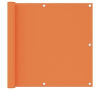 vidaXL Balkonscherm 90x600 cm oxford stof oranje135051