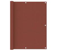 vidaXL Balkonscherm 120x400 cm oxford stof terracotta134981 G