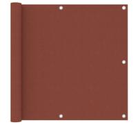 vidaXL Balkonscherm 90x300 cm oxford stof terracotta134976 G