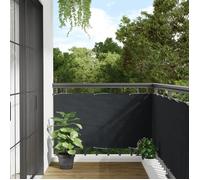 vidaXL Écran de Balcon Tissu Oxford 75x600 cm Anthracite Brise-vue Brise vent 42325