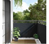 vidaXL Écran de Balcon Tissu Oxford Anthracite Brise-vue Pare-vue Brise Vent 42327