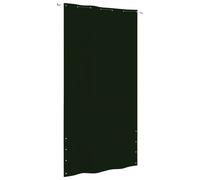 vidaXL Ecran de Balcon Ecran de Protection Ecran d'Intimité Ecran de Clôture Protection d'Intimité Jardin Extérieur Vert Foncé 140x240 cm Tissu Oxford Vert